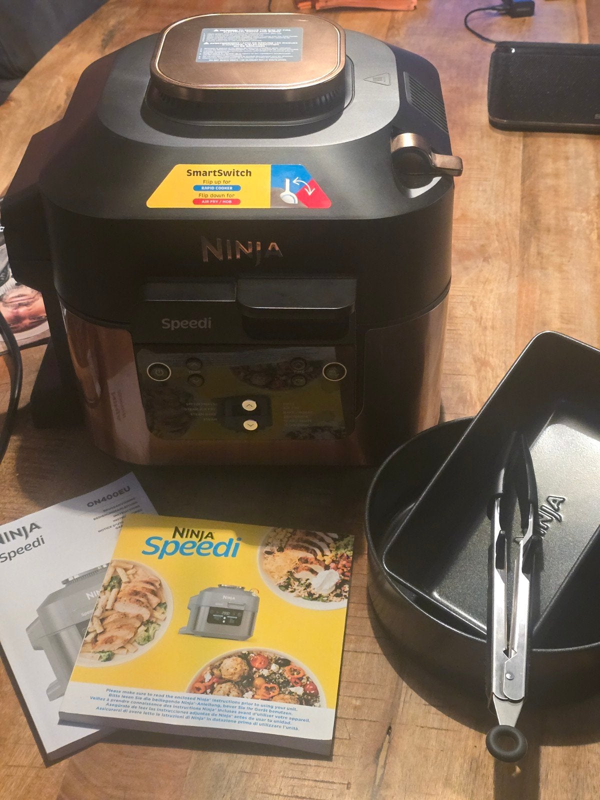 Ninja Speedi ON400EU Multicooker - Zo goed als nieuw, Ophalen, Zo goed als nieuw
