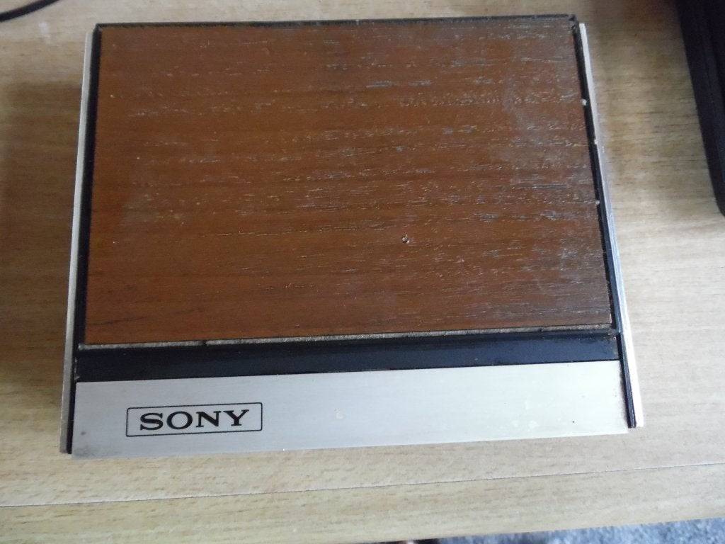 Prachtige vintage Sony transistor klapradio  Middengolf.1966, Ophalen of Verzenden, Refurbished, Transistorradio