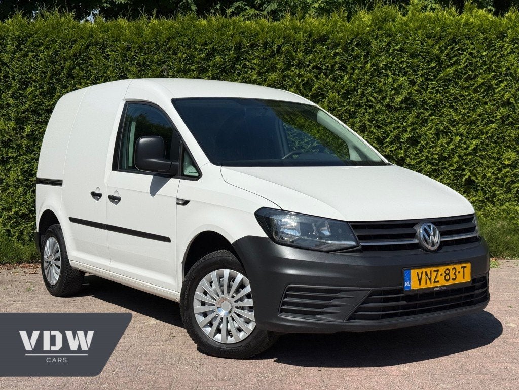 Volkswagen CADDY 2.0 TDI L1H1 Airco / Cruise / APK 06-2027, Auto's, Bestelauto's, 680 kg, 4 cilinders, Volkswagen, Wit