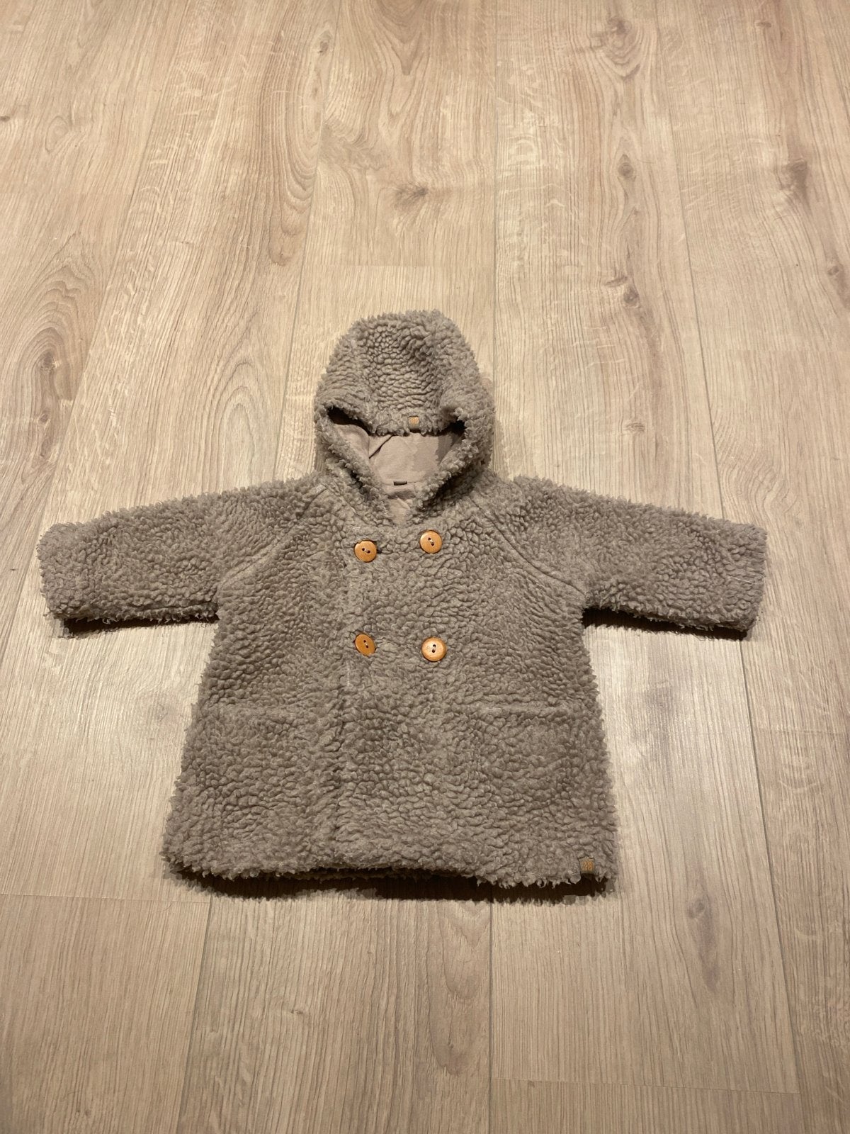 Z8 teddy jasje maat 68 beige, Ophalen of Verzenden, Zo goed als nieuw, Jongetje of Meisje, Jasje