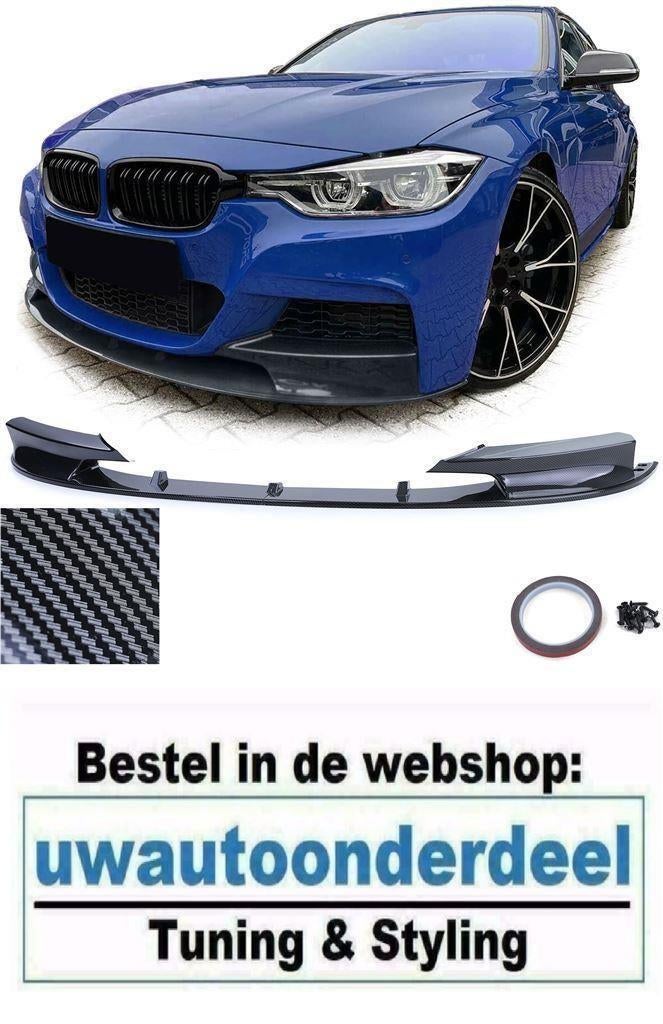 Cup Spoiler Splitter Carbon Look Voor 3 Serie F30 F31 M Pakk