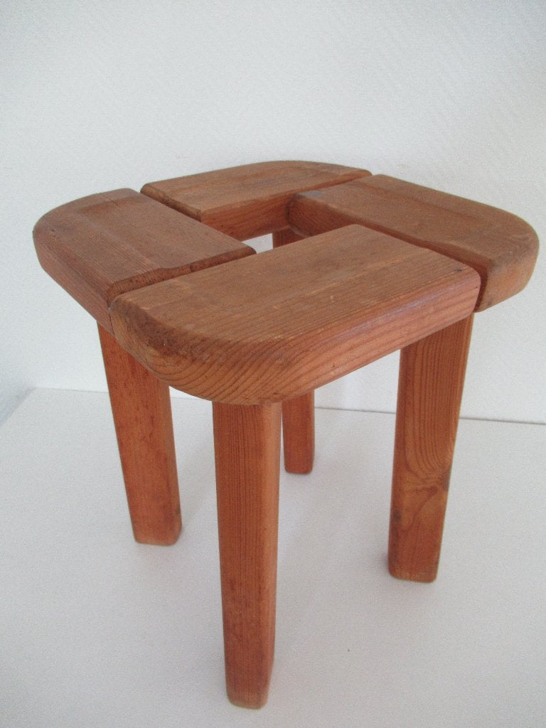 vintage grenen Finn Sauna kruk, Ophalen, Gebruikt, Overige typen