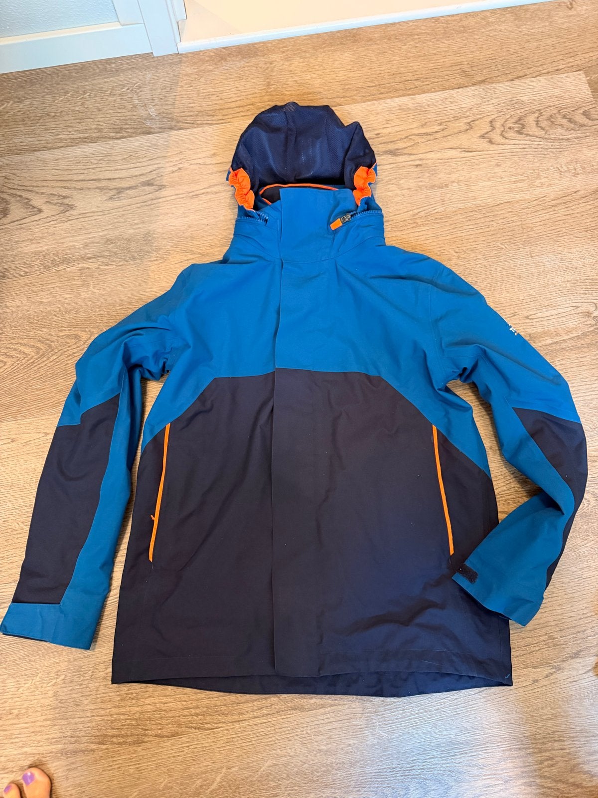 Tribord Zeiljack - Blauw/Donkerblauw 14/15 jaar, Watersport en Boten, Watersportkleding, Ophalen of Verzenden, Zo goed als nieuw
