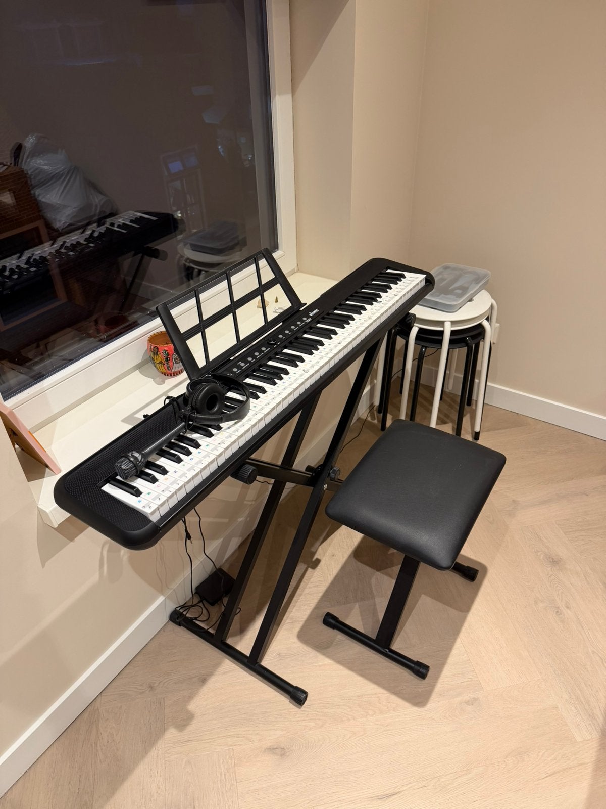 Keyboard nauwelijks gebruiken, Ophalen, Zo goed als nieuw, 61 toetsen, Overige merken