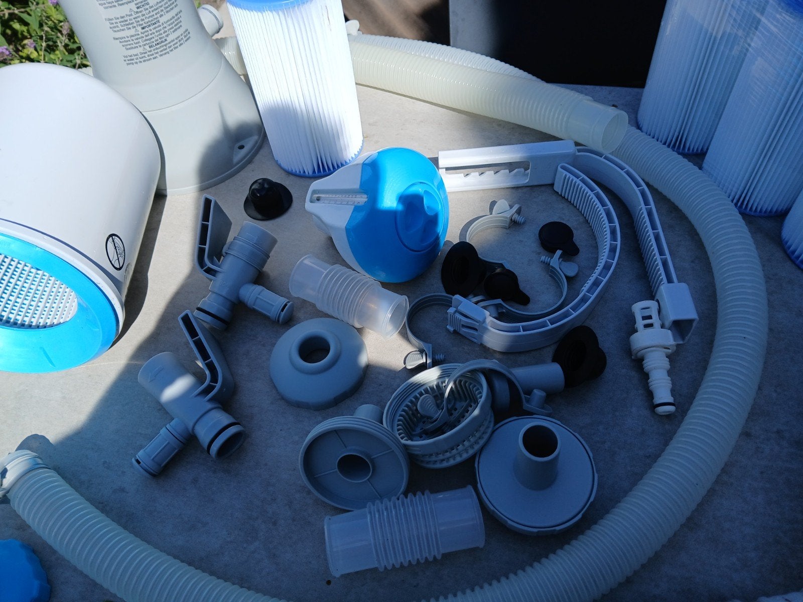 Zwembad accessoires en onderdelen - Intex, Ophalen, Gebruikt, Filter