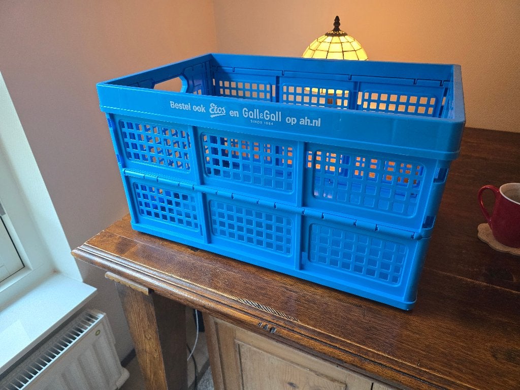 Klapkrat AH, 50 tot 75 cm, Minder dan 35 cm, Ophalen of Verzenden, Zo goed als nieuw