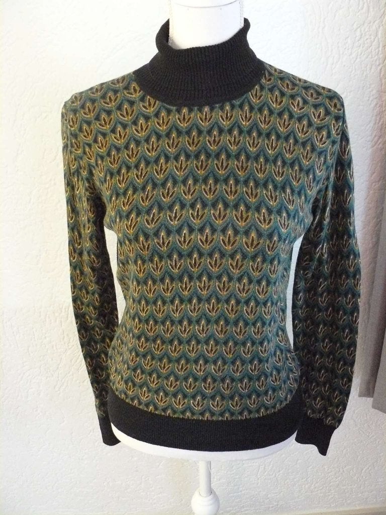 King Louie rollneck top/trui maat M., Kleding | Dames, Truien en Vesten, Maat 38/40 (M), Meerkleurig, Ophalen of Verzenden, Zo goed als nieuw
