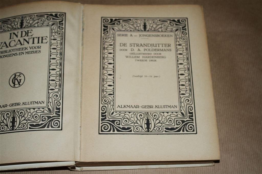 De strandjutter. Poldermans. Kluitman 2e dr. 1927., Ophalen of Verzenden, Gelezen