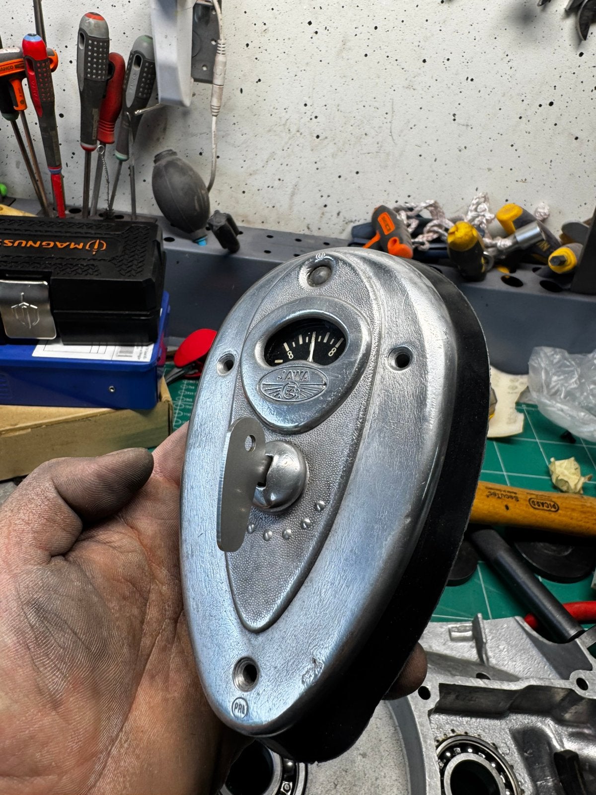 Ampèremeter - Jawa 353 354 Perak, As@nl, Gereviseerd, Jawa, Ophalen of Verzenden