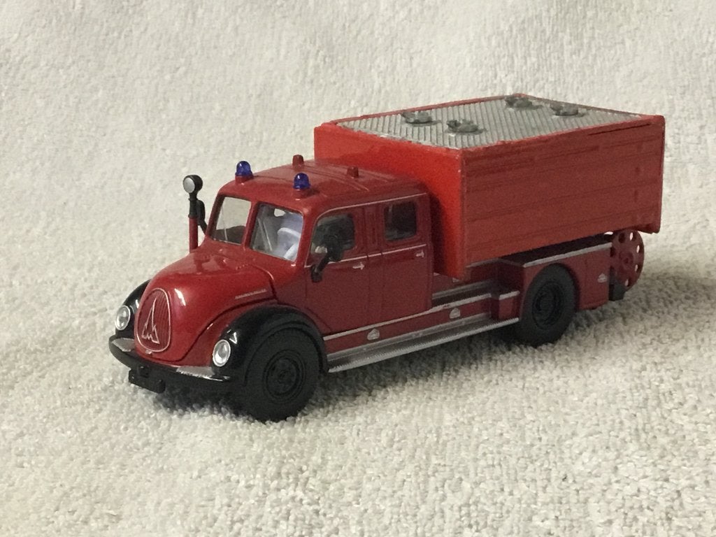 Magirus Deutz brandweer wagen, Ophalen of Verzenden, Zo goed als nieuw, Bus of Vrachtwagen, SIKU