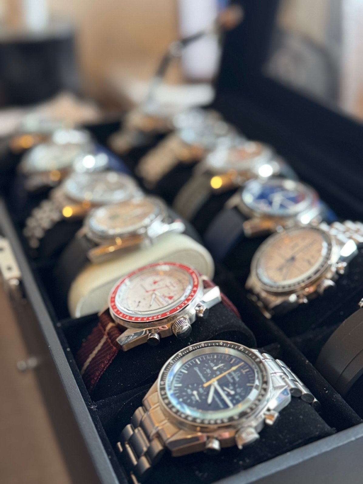 Diverse Omega x Swatch MoonSwatch Metal Case Mods, Ophalen of Verzenden, Zo goed als nieuw, Kunststof, Omega