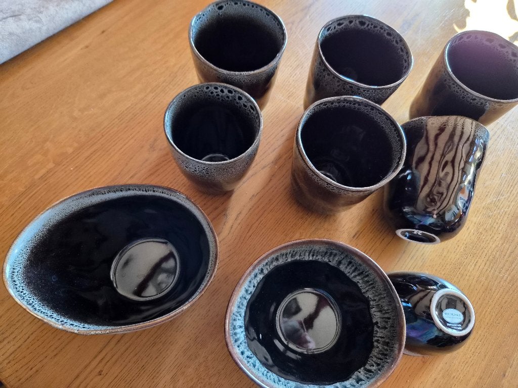 nieuw bruin RIVERDALE servies, Overige merken, Nieuw, Overige stijlen, Aardewerk