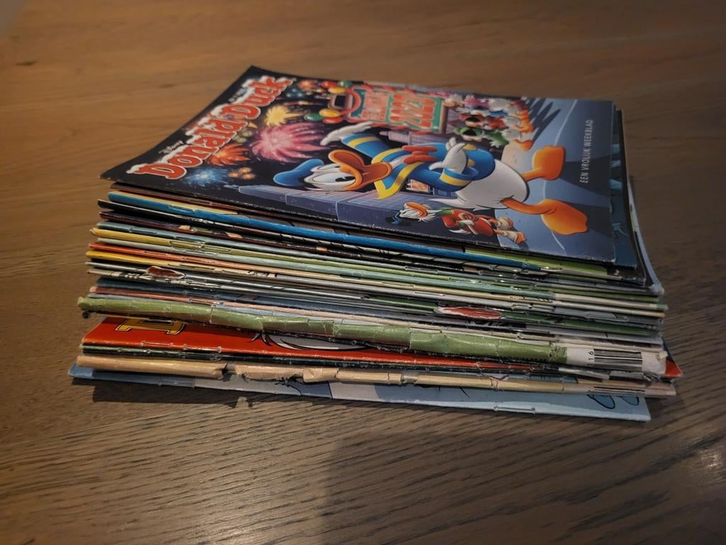 30x Donald Duck, verschillende jaren, In goede staat, Meerdere comics, Ophalen of Verzenden, Gelezen, Europa