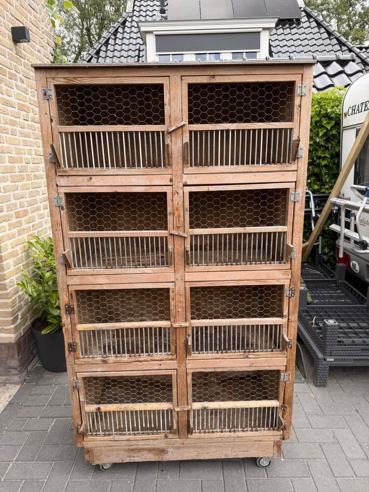 Knaagdier of kippenflat, Dieren en Toebehoren, Knaagdieren en Konijnen | Hokken en Kooien, Ophalen, Rat, Kooi, 90 cm of meer
