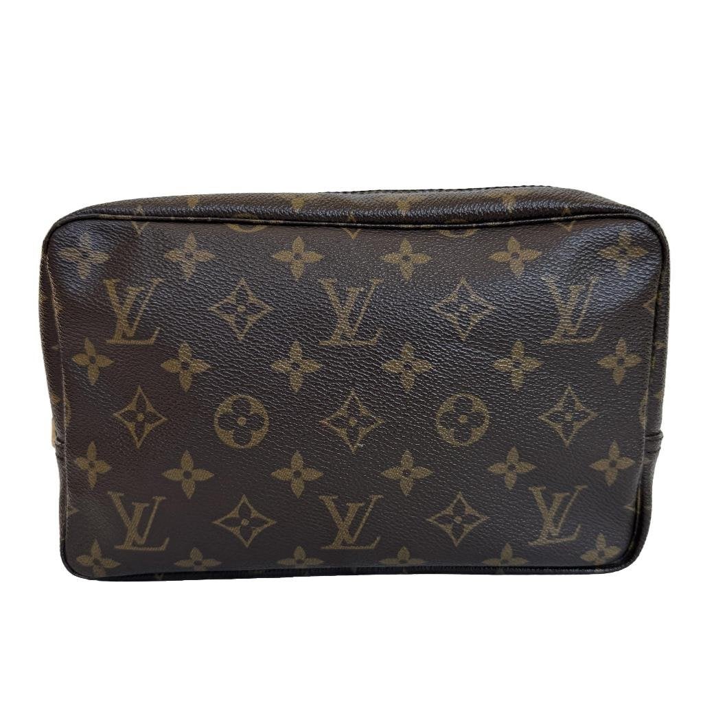 Louis Vuitton trousse 23 monogram toilettas cosmetic tas, Ophalen of Verzenden, Zo goed als nieuw