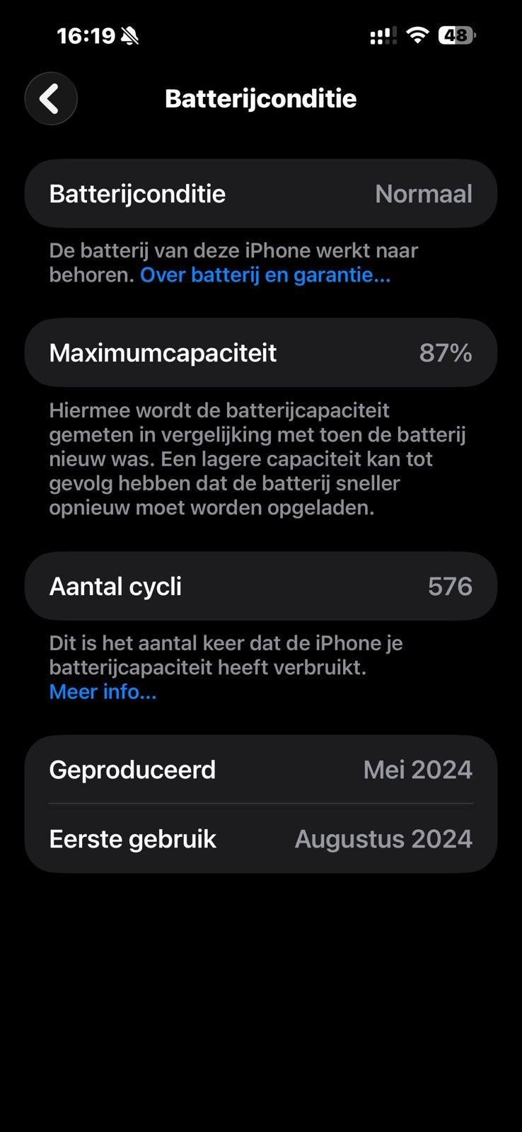Foto 9 van Zwarte Iphone 15 Pro Max 256GB in zeer goede staat