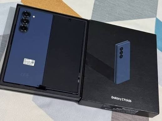 Samsung galaxy z fold 6 256GB blue  ruilen, Telecommunicatie, Mobiele telefoons | Samsung, Ophalen, Gebruikt, Blauw, Android OS