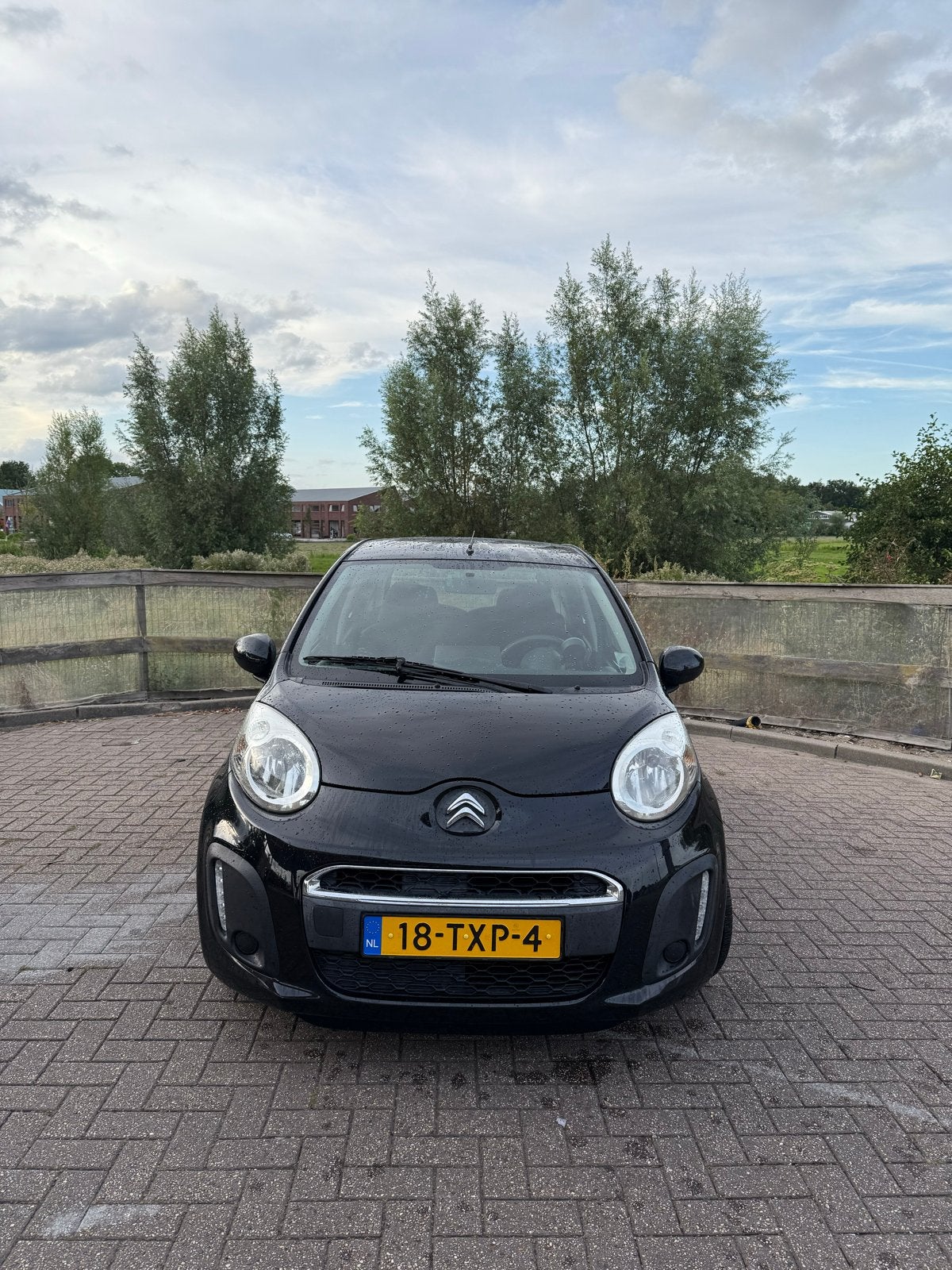 Citroën C1 1.0i 5DRS - 68PK - 2012 - Nieuwe APK, Auto's, Citroën, Voorwielaandrijving, Euro 5, Stof, Zwart