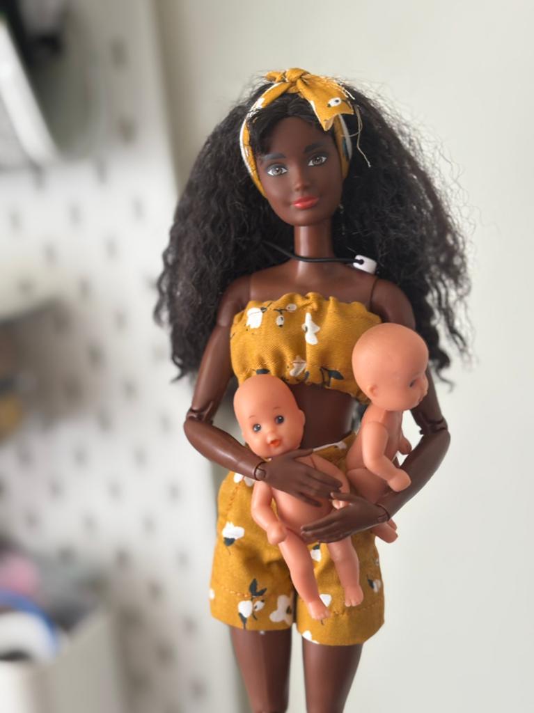 Twee baby’s voor Barbie. Simba., Ophalen of Verzenden, Zo goed als nieuw, Kleertjes