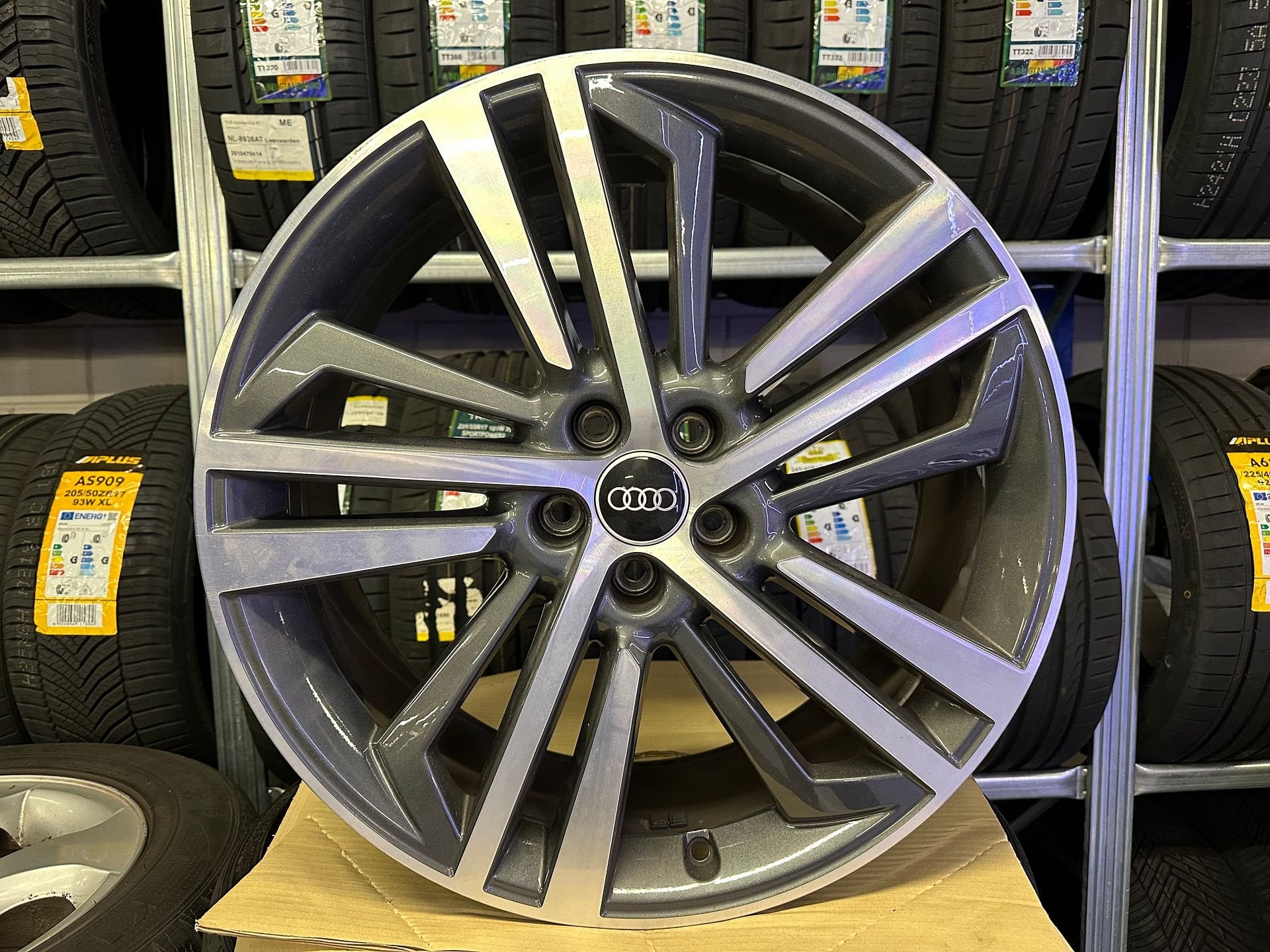 DEMO 20inch Originele Audi S-Line Velgenset! 5x112 Q5 SQ5 Q3, Auto-onderdelen, Gebruikt, -, -, Banden en Velgen