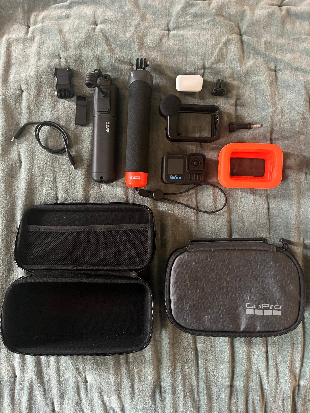 GoPro HERO13 Creator Edition Set met veel extra’s, Audio, Tv en Foto, Ophalen of Verzenden, Zo goed als nieuw, GoPro
