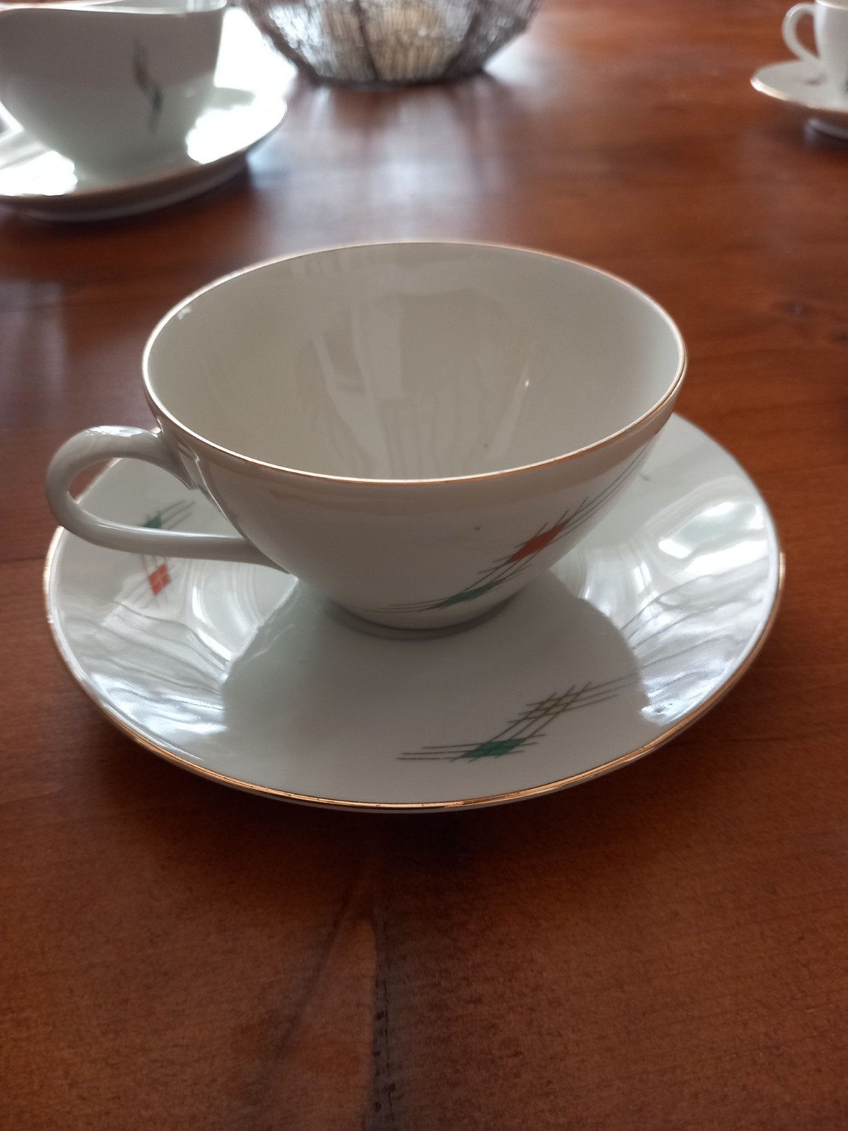 Vintage Winterling Marktleuten Bavaria koffie/theeservies, Ophalen of Verzenden, Zo goed als nieuw, Overige stijlen, Kop(pen) en/of Schotel(s)