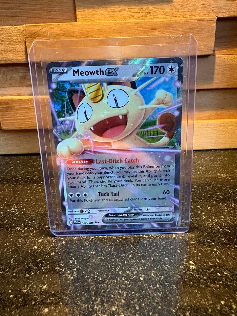 Meowth ex POR 062/088, Ophalen of Verzenden, Nieuw, Losse kaart