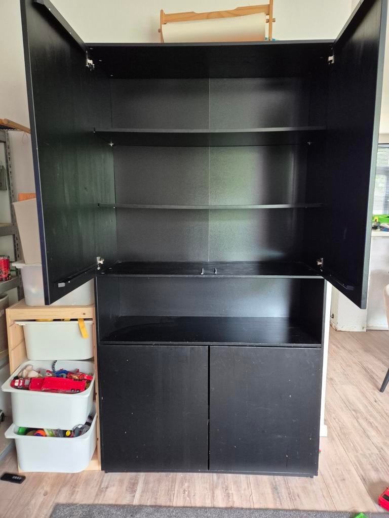Merk wood kast met nieuwe onderdelen, Huis en Inrichting, Ophalen of Verzenden