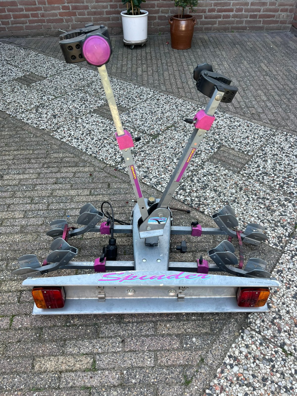 Fietsdrager spider, Auto diversen, Fietsendragers, Ophalen, Gebruikt, 2 fietsen, Trekhaakdrager