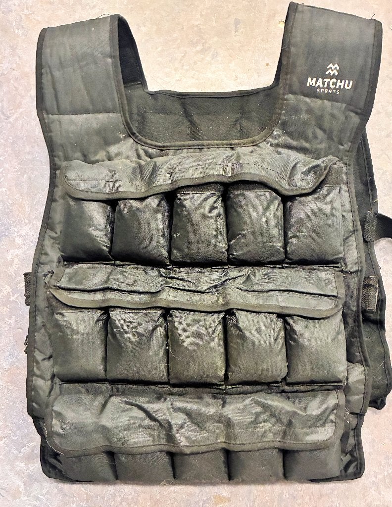 Gewichtsvest Matchu sports tot 20 kg, Ophalen, Zo goed als nieuw, Overige typen