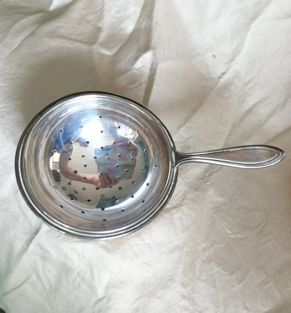 Theezeef, Antiek en Kunst, Antiek | Goud en Zilver, Ophalen of Verzenden, Zilver