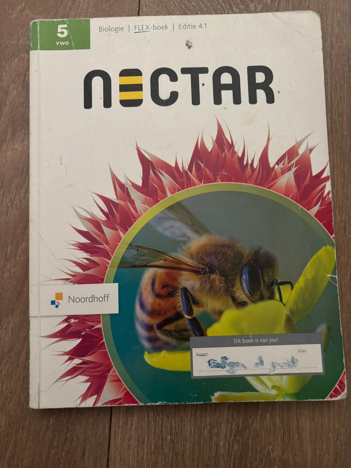 Nectar biologie 5 vwo, Boeken, Ophalen of Verzenden, Zo goed als nieuw