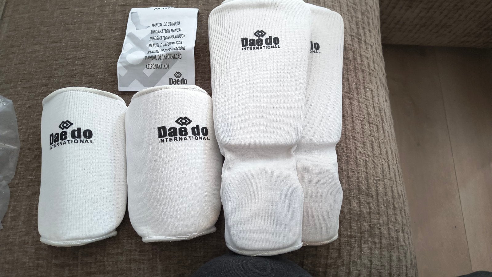 Daedo International Taekwondo scheen- en onderarmbeschermers, Taekwondo, Vechtsportbescherming, Nieuw, Ophalen of Verzenden