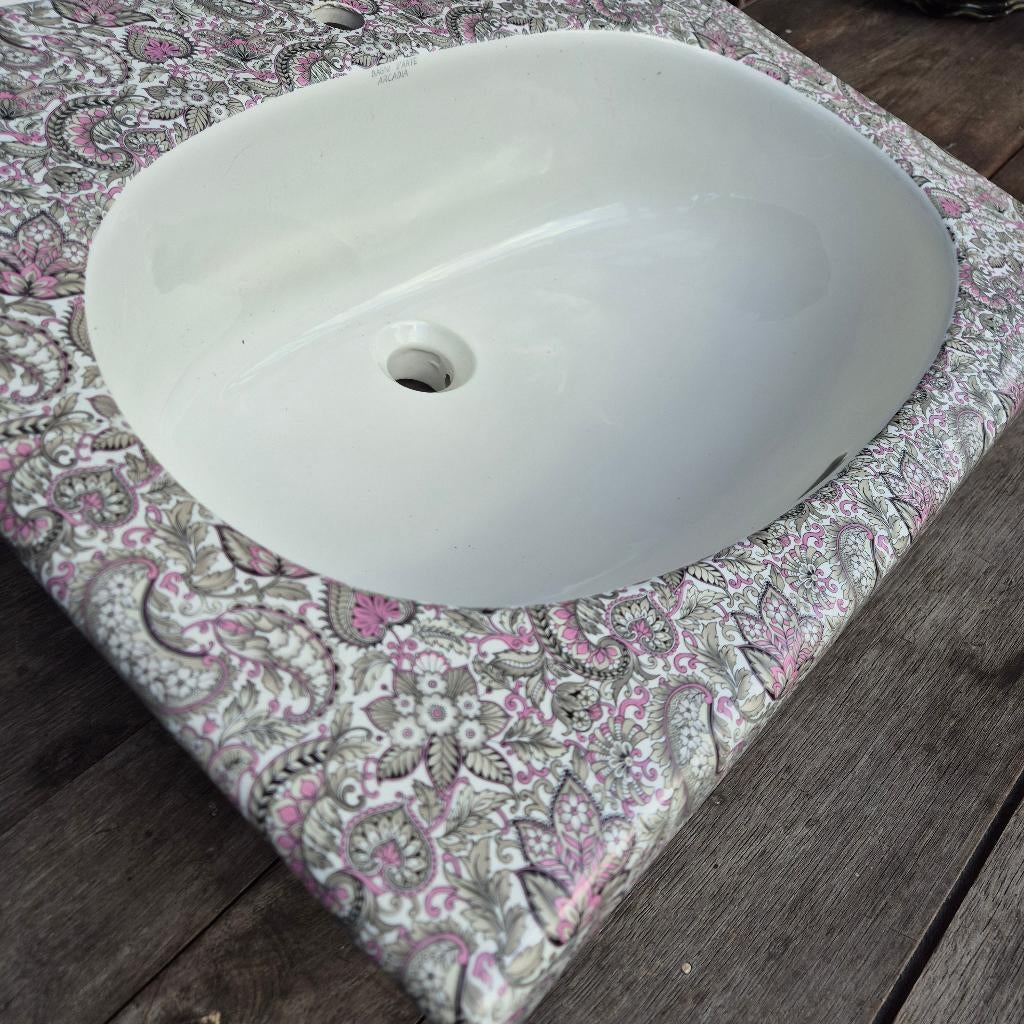 Voorraad bijzondere fonteintjes/wastafels, antiek, bloemen, Ophalen