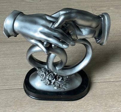 Beeld huwelijk 25cm, Hobby en Vrije tijd, Ophalen of Verzenden, Versiering, Geboorte of Huwelijk