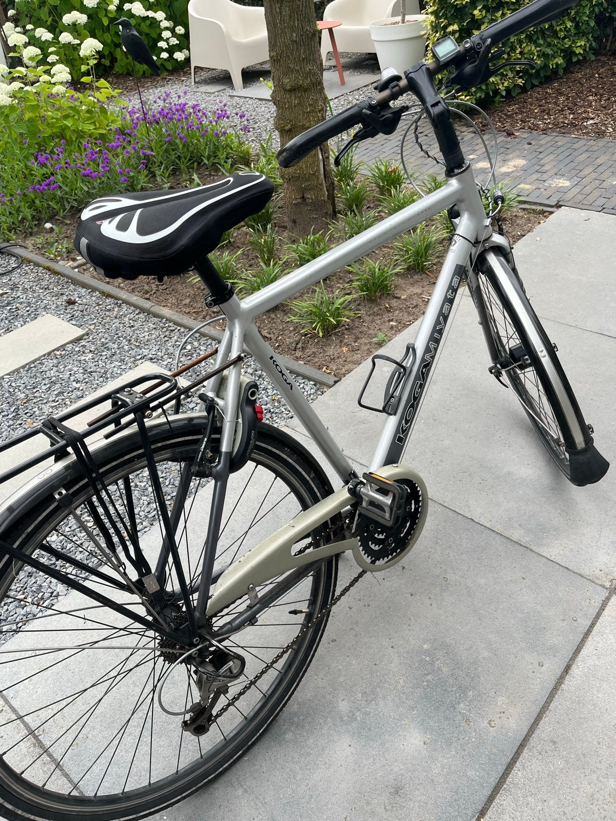 Koga Miyata fiets - aluminum frame -grijs., Fietsen en Brommers, Gebruikt, Versnellingen, 57 tot 61 cm, Schijfrem