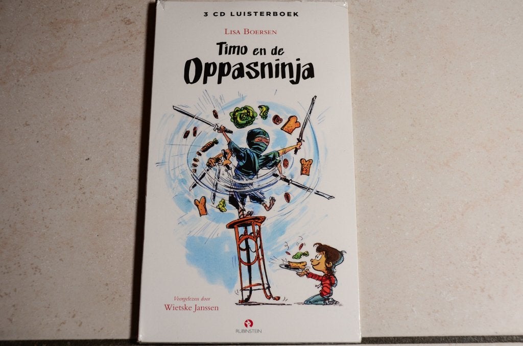 Luisterboek Timo en de oppasninja / Lisa Boersen 3 cd’s, Ophalen of Verzenden, Cd, Kind