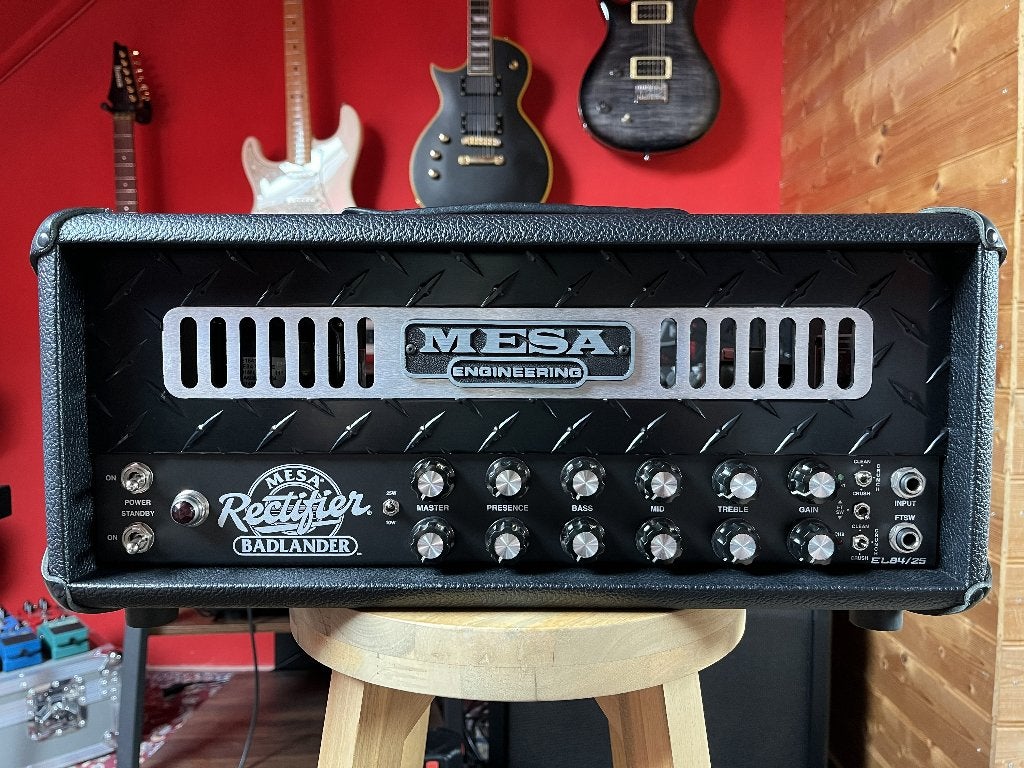 Mesa Boogie Badlander 25 and 2x12 Cab, Ophalen, Gebruikt, Gitaar, Minder dan 50 watt