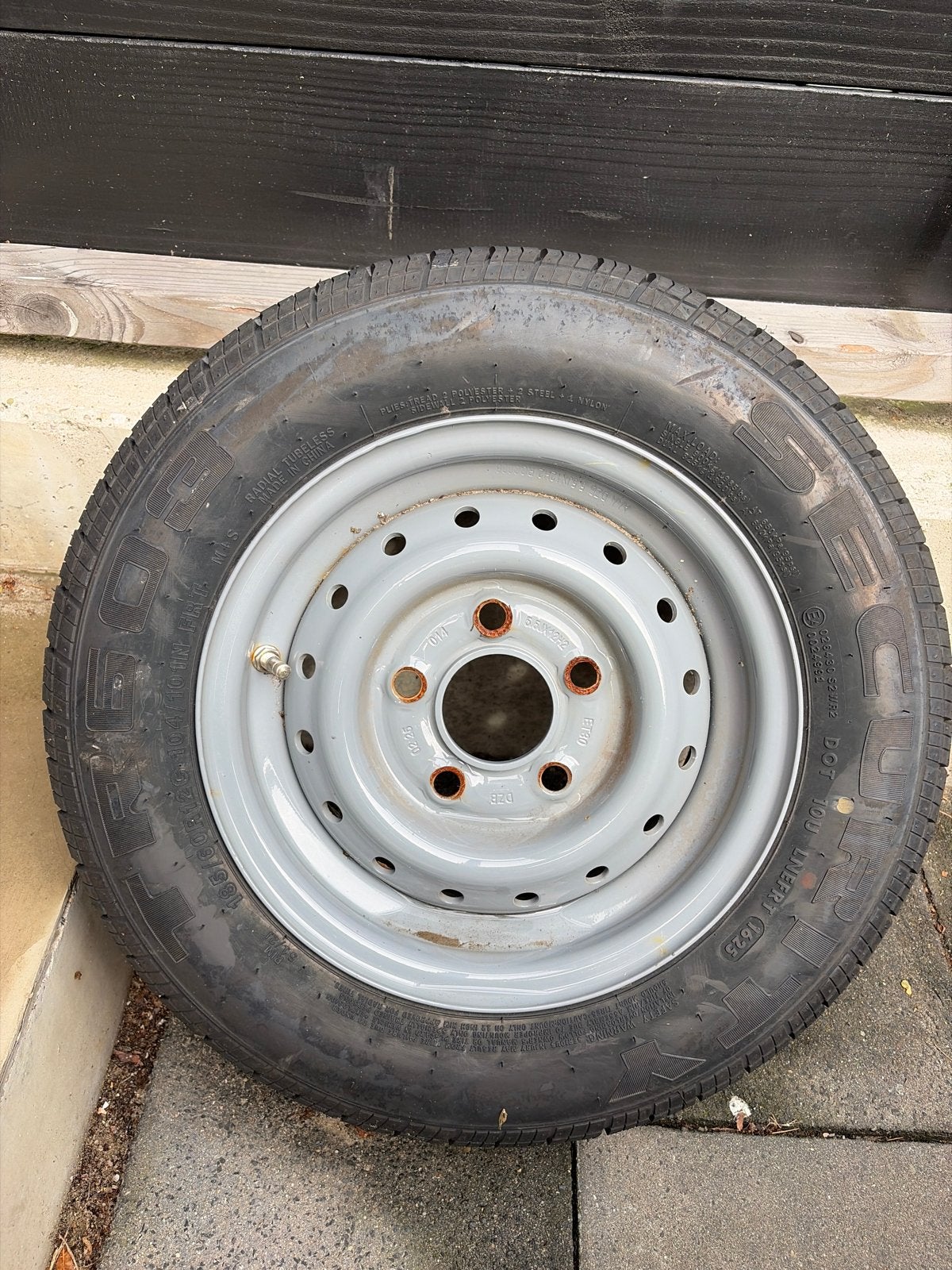 SECURITY TR603 Band op velg - 185/60R12C Band is nieuw!, Ophalen of Verzenden, Gebruikt