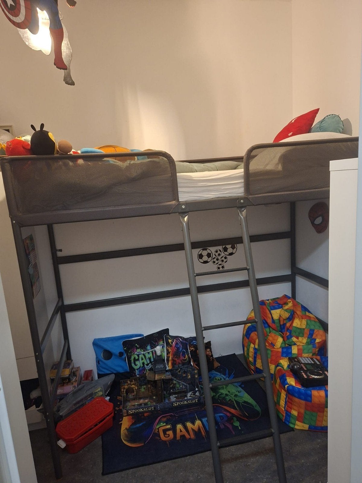 IKEA SMÅSTAD Hoogslaper., Ophalen, Gebruikt, Eenpersoons, 200 cm