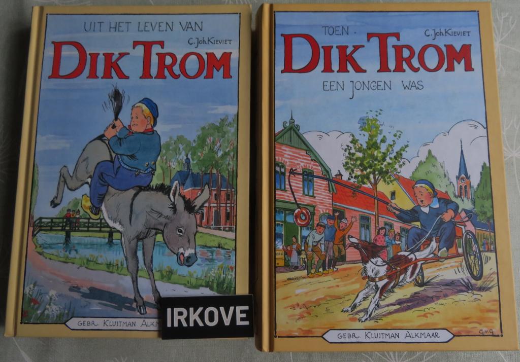 4 BOEKEN VAN DIK TROM ! * C.Joh. Kievit *, Verzenden, Zo goed als nieuw, C.Joh. Kievit, Fictie algemeen