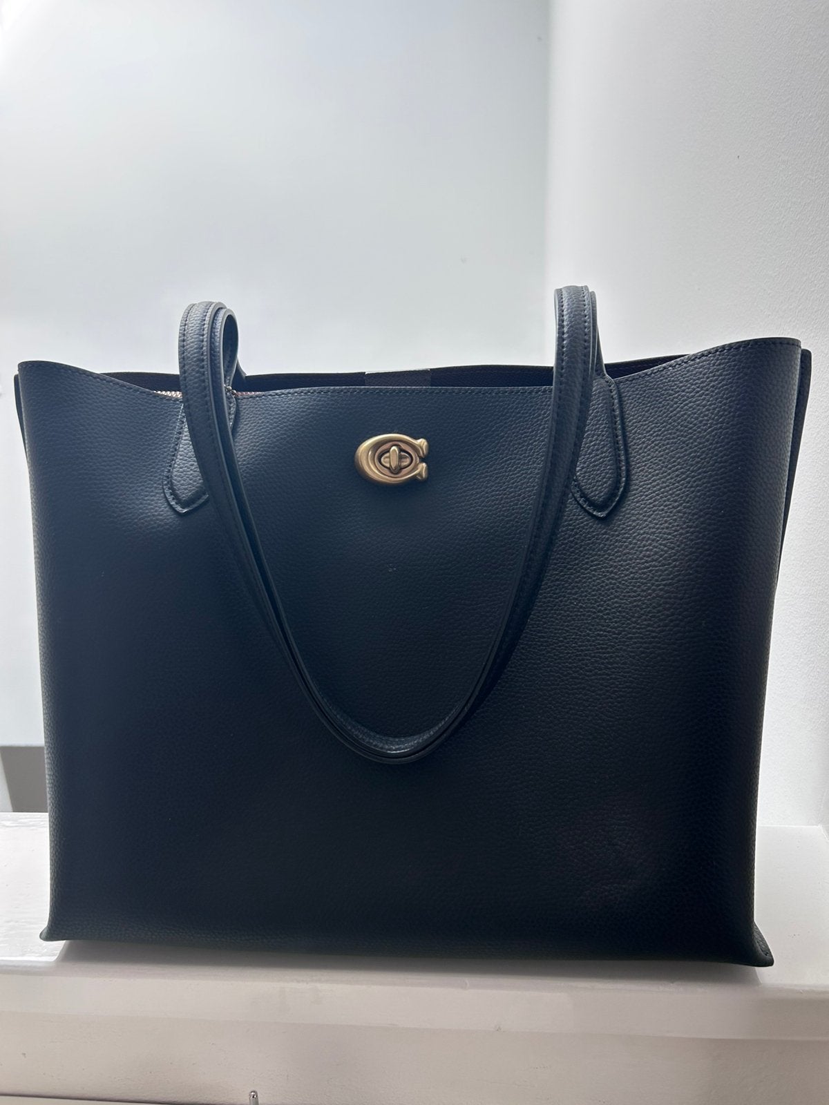Coach shopper, Ophalen of Verzenden, Zo goed als nieuw, Zwart, Shopper