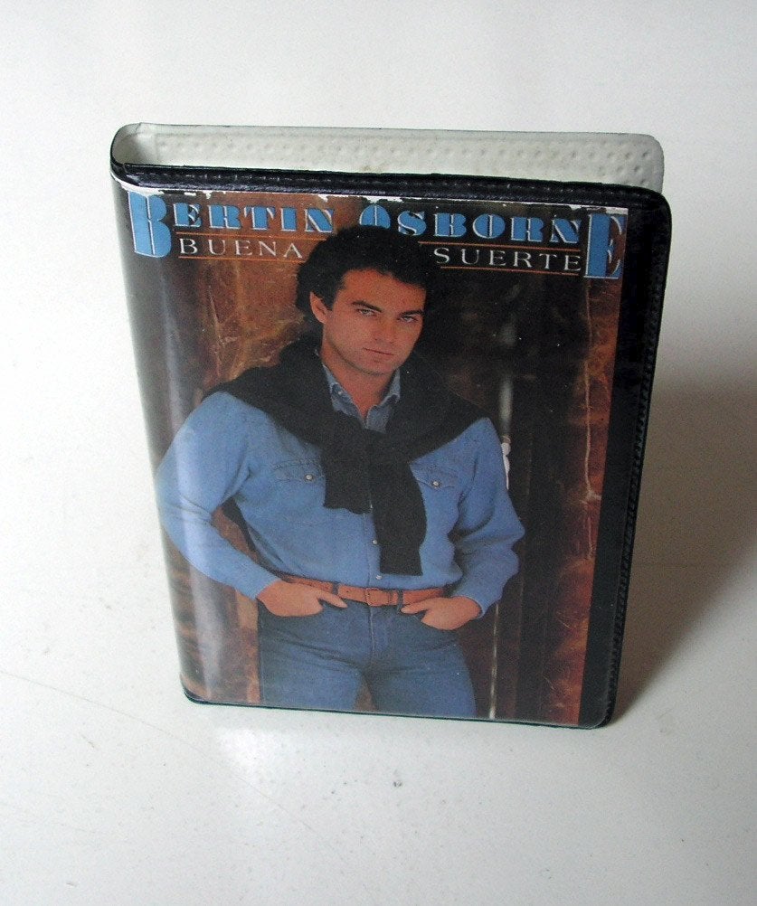 Bertín Osborne – Buena Suerte 9 nrs cassette 1985 ZGAN, 1 bandje, Ophalen of Verzenden, Zo goed als nieuw, Origineel