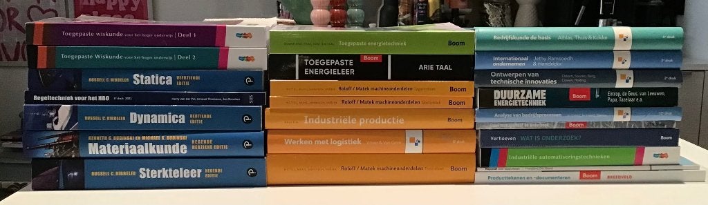 HBO werktuigbouwkunde studieboeken 4 jaar, Boeken, Studieboeken en Cursussen, Ophalen of Verzenden, Beta, Zo goed als nieuw, HBO