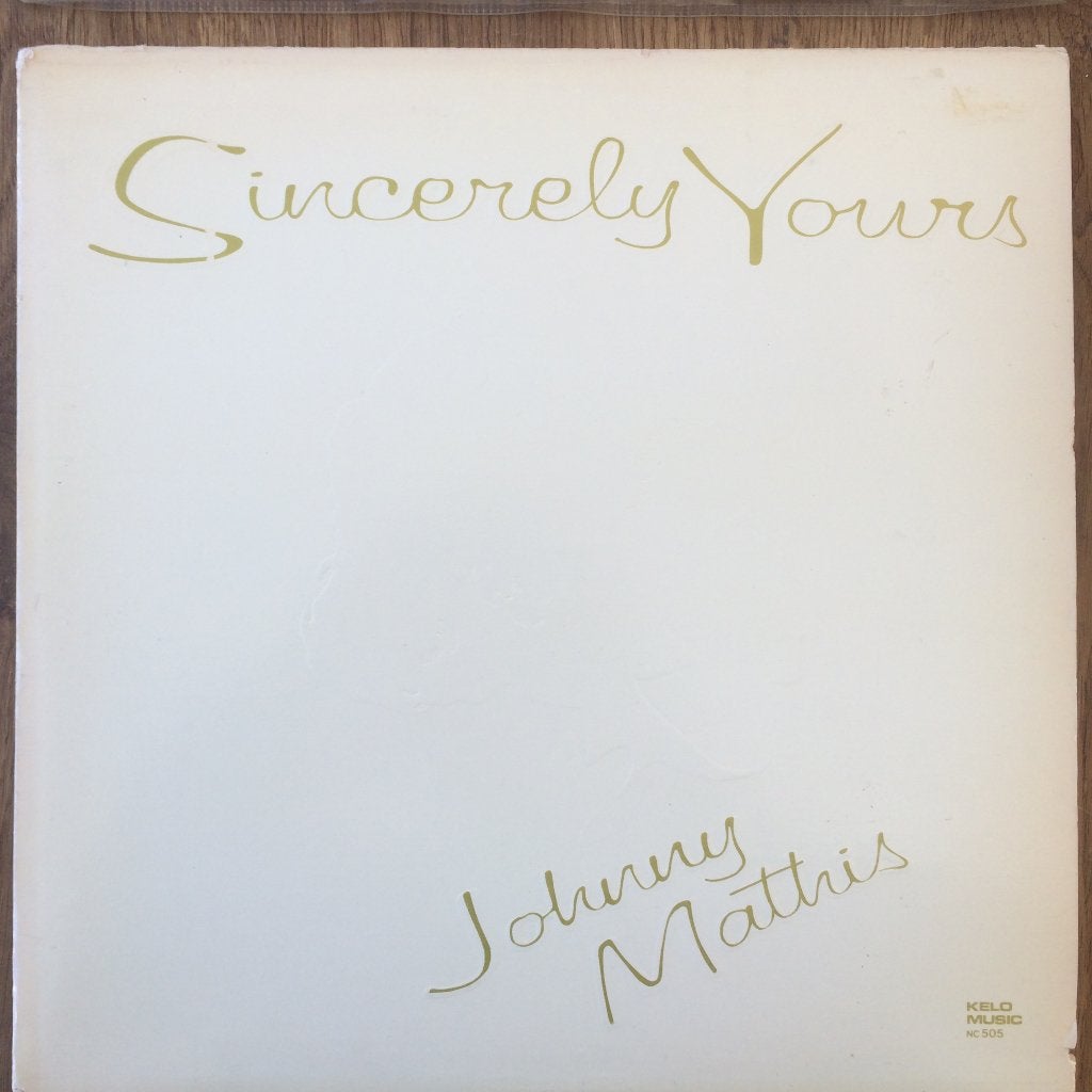 Johnny Mathis Sincerely Yours LP 70s 1979 Gina Coming Home, Ophalen of Verzenden, Gebruikt, 12 inch
