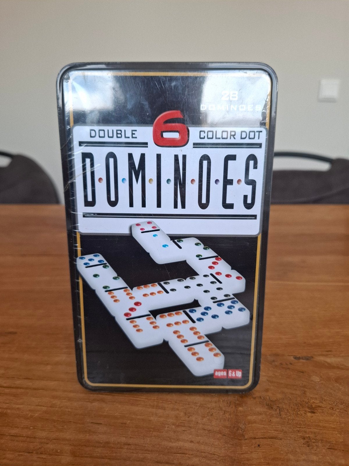 Nieuw! Domino Dubbel 6, Een of twee spelers, Ophalen of Verzenden, Nieuw, Longfield Games / Engelhart