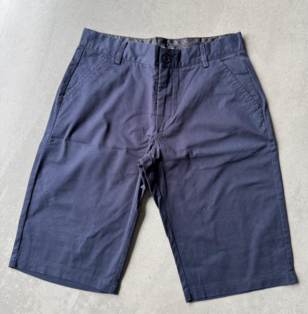 Bruuns Bazaar chino shorts/korte broek donkerblauw mt 14/164, Ophalen of Verzenden, Gebruikt, Jongen, Broek