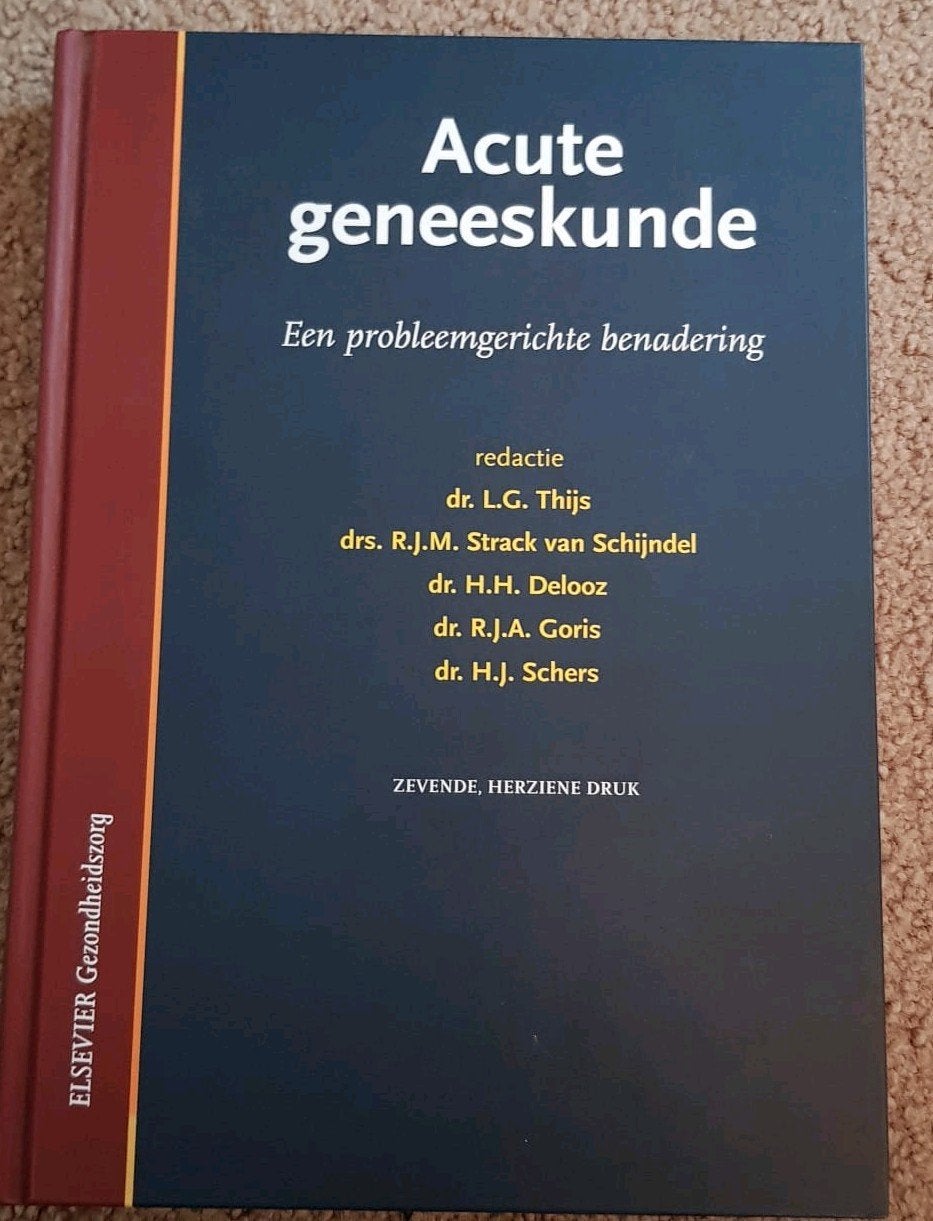 Acute geneeskunde, Boeken, Ophalen, Beta, Nieuw, WO