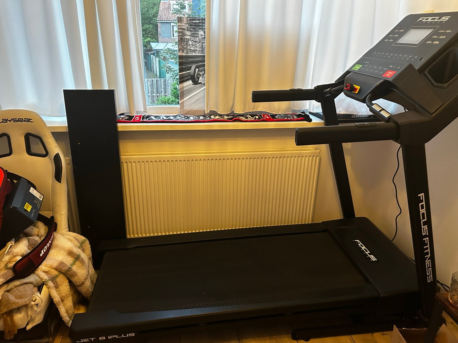 Focus Fitness Jet 8 iPlus Loopband, Ophalen, Zo goed als nieuw, Metaal, Loopband