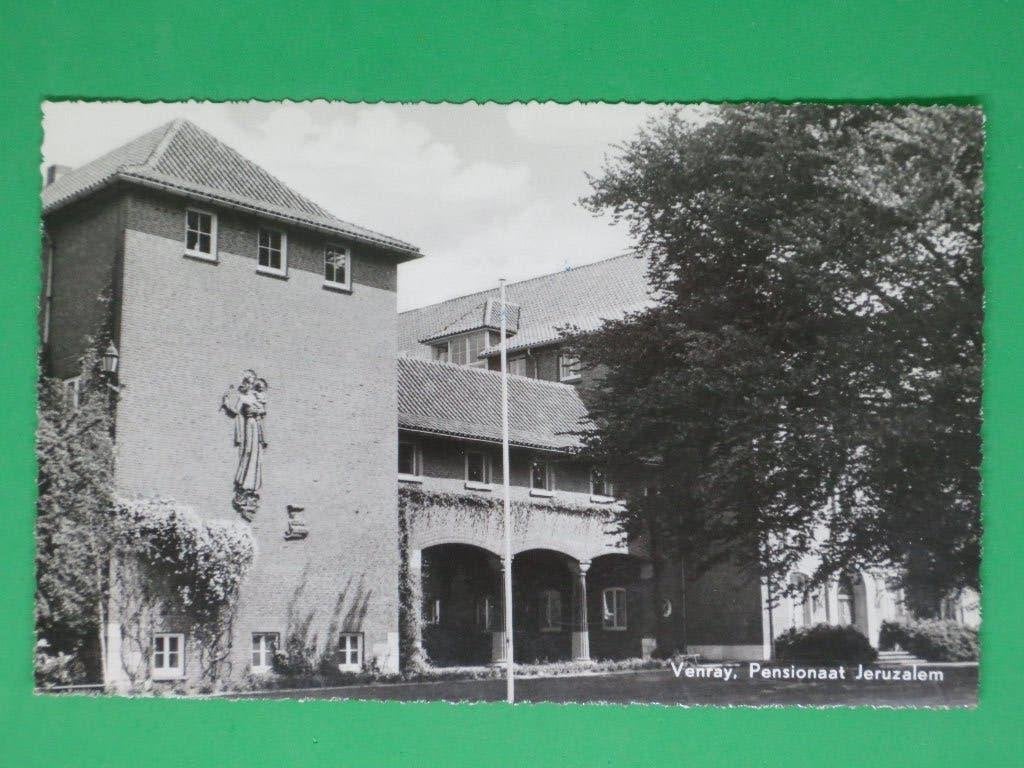 Venray Pensionaat Jerusalem, Verzamelen, Ansichtkaarten | Nederland, Ophalen of Verzenden, 1960 tot 1980, Gelopen, Limburg